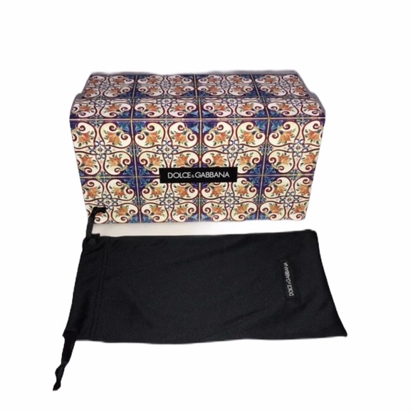 Dolce & Gabbana Accessories - Dolce and Gabbana Empty Sunglass storage box W Bag